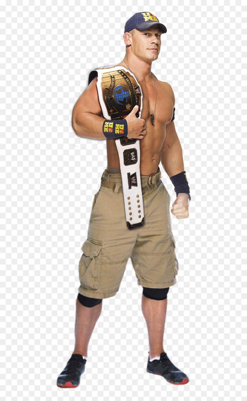 John Cena Intercontinental Champion By Tobiasstriker - Wwe World Heavyweight Champion Superstar, HD Png Download - wwe intercontinental championship png