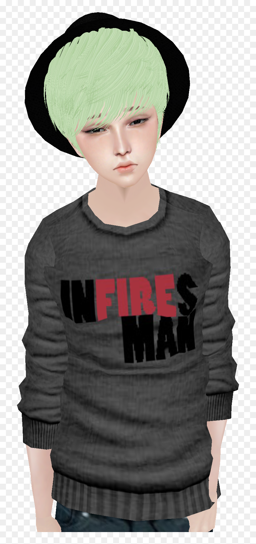 Tuviah @ Imvu - Girl, HD Png Download - imvu png