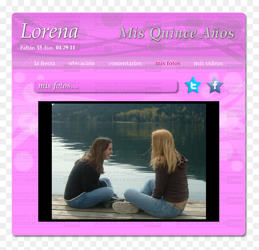 Talking, HD Png Download - mis quince png