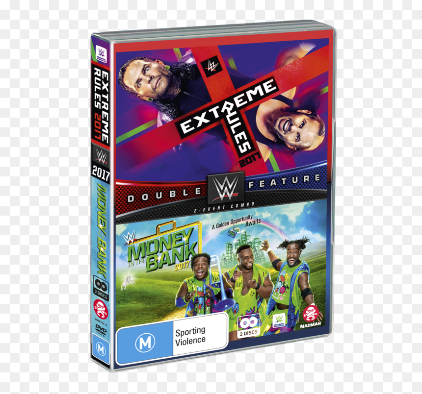 Wwe Extreme Rules 2017 Dvd, HD Png Download - wwe intercontinental championship png