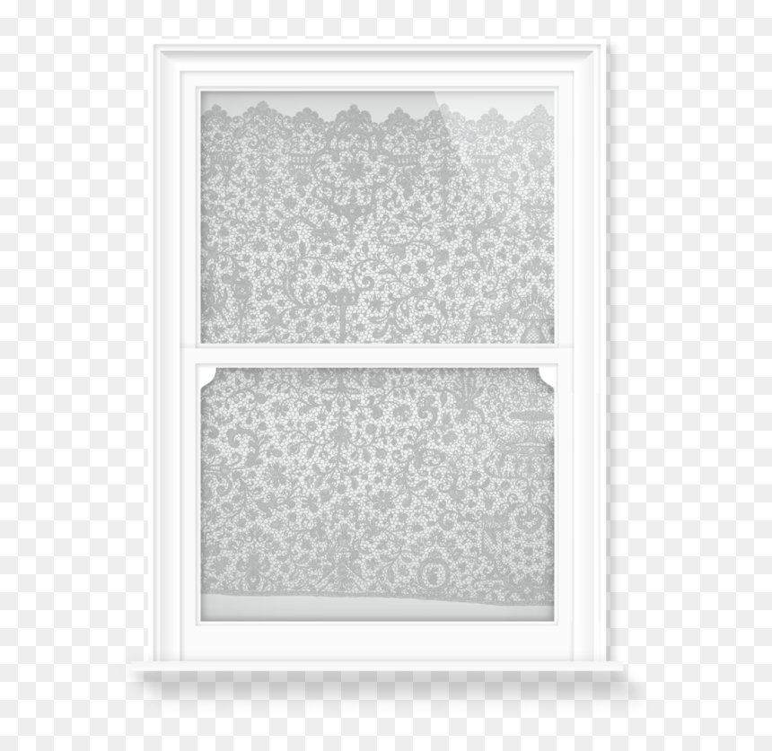 Window Film, HD Png Download - white lace pattern png