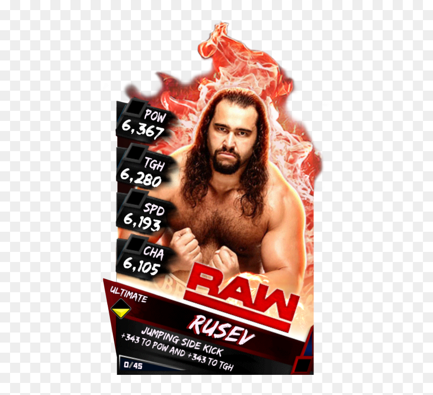 Wwe Supercard Ultimate Cards, HD Png Download - ryback png