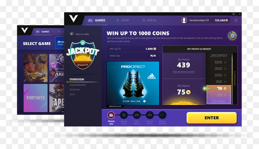 Homepage Masthead-min - Win Real Money Website, HD Png Download - win prizes png