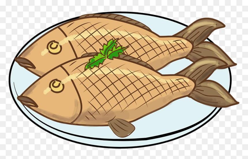 Fries Transparent Free - Fried Fish Clipart Png, Png Download - chef clipart png