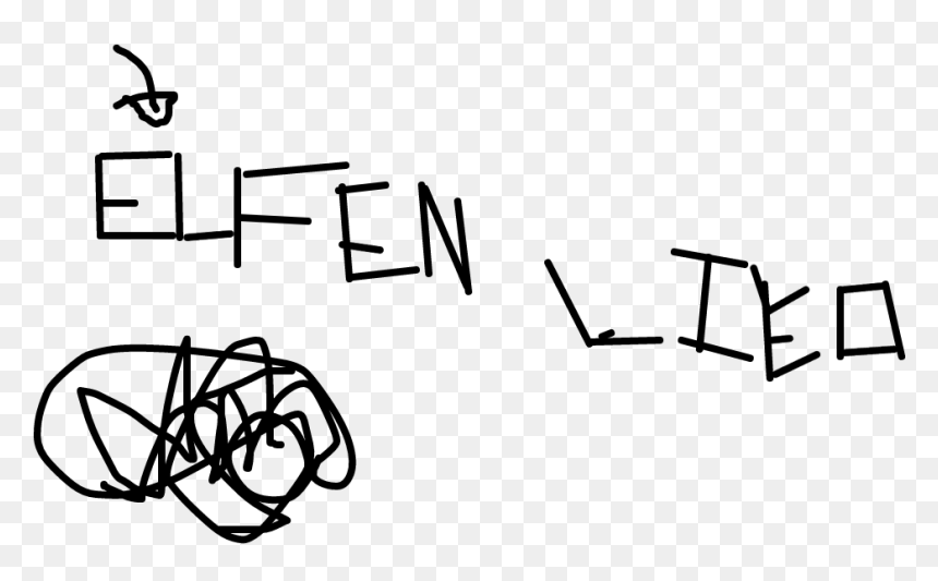 Calligraphy, HD Png Download - elfen lied png