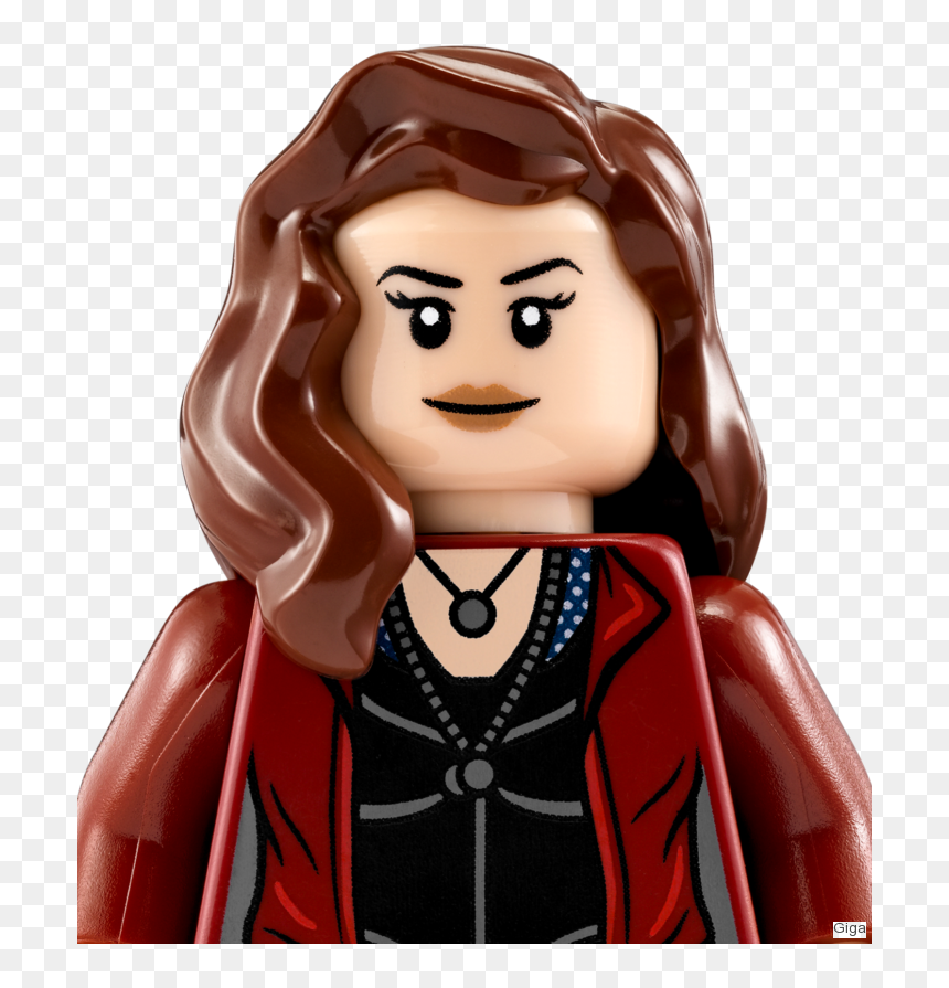 Scarlet Witch Lego Minifigure, HD Png Download - scarlet witch avengers 2 png