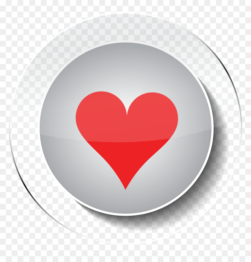Heart, HD Png Download - ace of hearts png