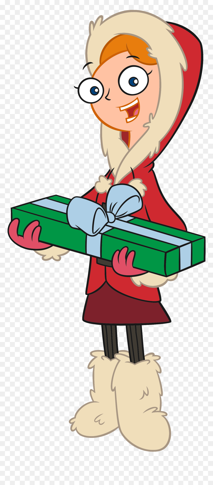 Candace Phineas And Ferb Christmas , Png Download - Candace Phineas And Ferb Christmas, Transparent Png - phineas and ferb png