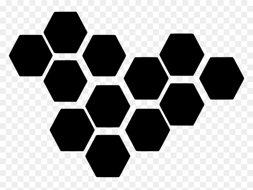 Black And Gold Honeycomb, HD Png Download - honeycomb texture png