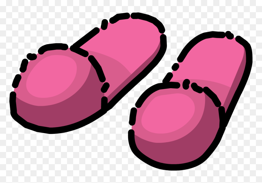 Transparent Slipper Clip Art, HD Png Download - slippers png