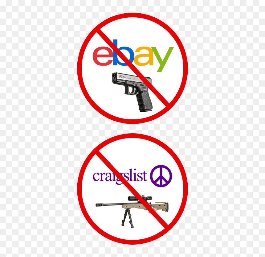 Ebay And Craigslist Sales, HD Png Download - first person gun png