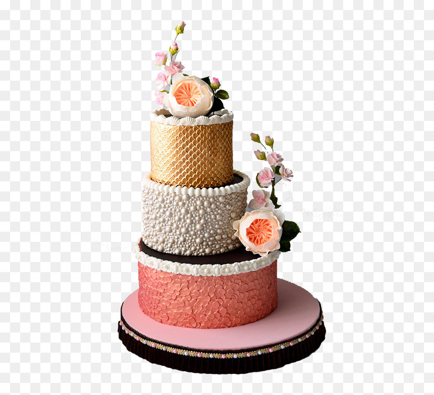 Pretty In Pearls Silicone Mold, HD Png Download - pink cake png