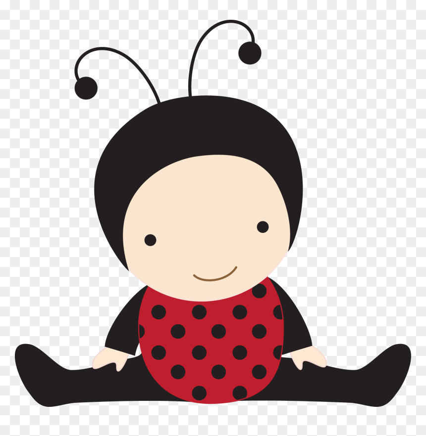 Baby Ladybug Clip Art - Baby Ladybug Clipart, HD Png Download - cute ladybug png
