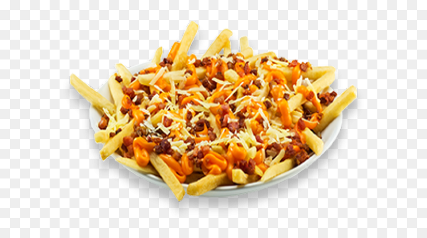 Bacon Egg Cheese Fries, HD Png Download - batata frita png