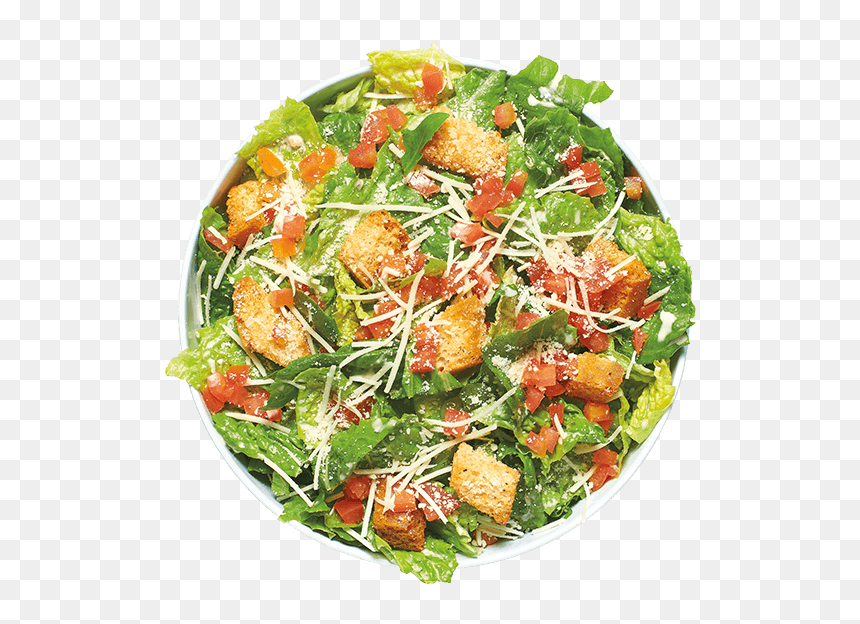 Pizza, HD Png Download - caesar salad png