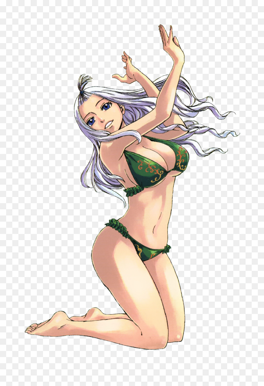 Anime Who Is The Sexiest Girl In Fairy Tail - Fairy Tail Mirajane, HD Png Download - sexy anime girl png