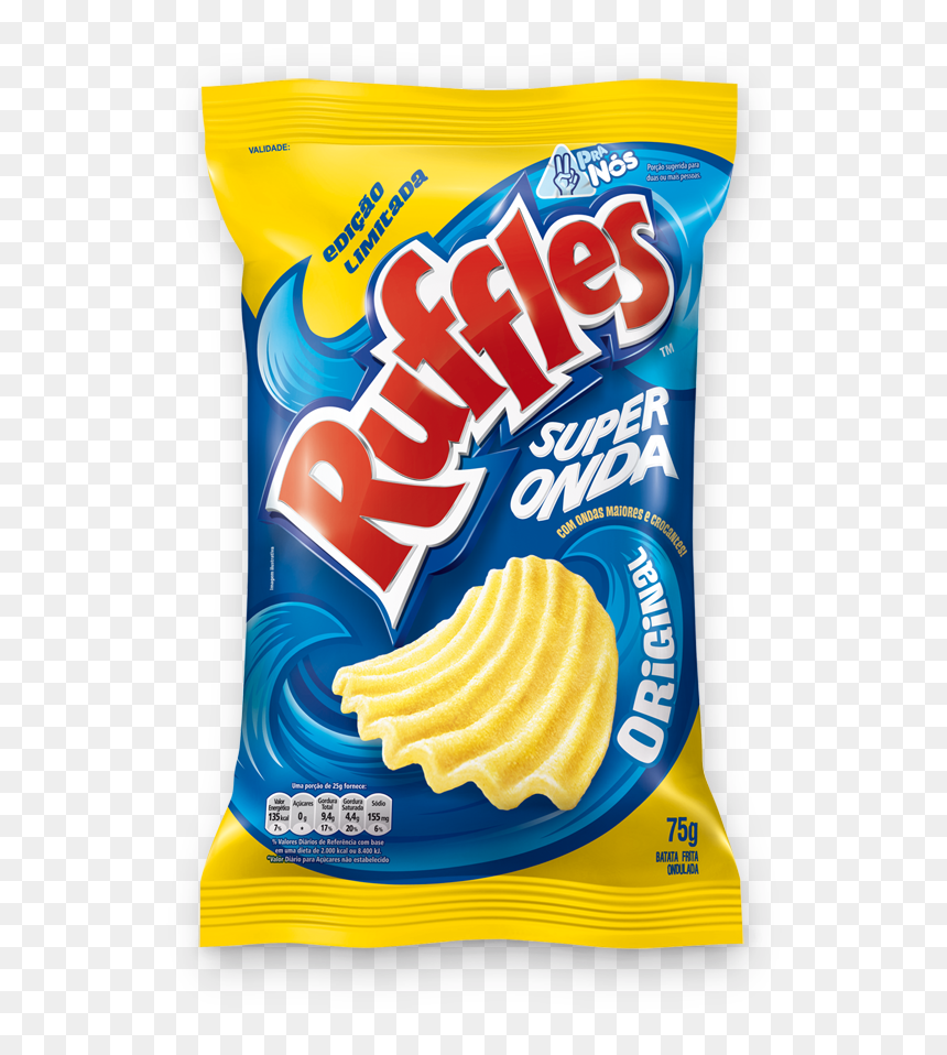 Download Af D Super - Ruffles Original 30g, HD Png Download - batata frita png