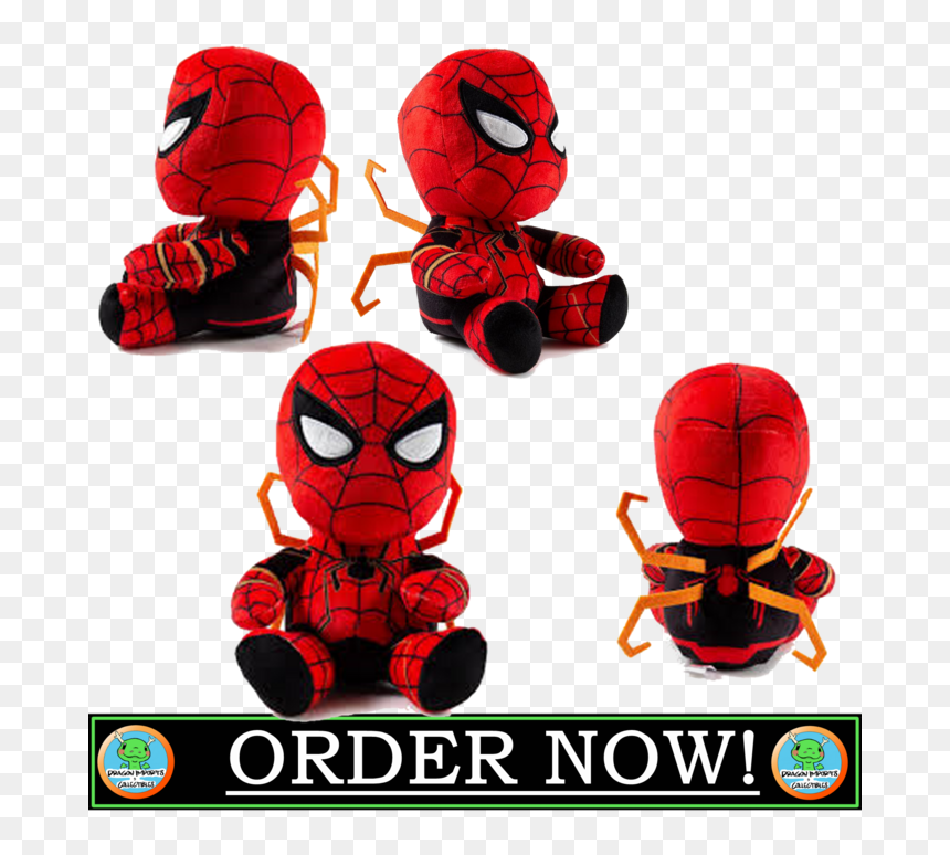 Spider Man Phunny Plush By Kidrobot - Fort Carson Sheriff Department, HD Png Download - spiderman swinging png