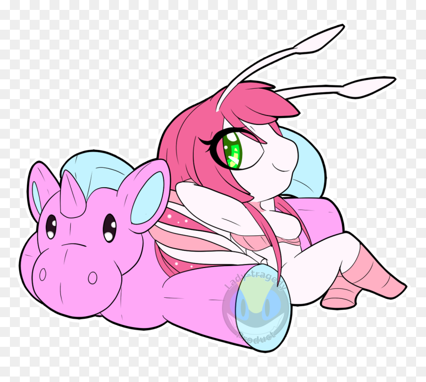 - - Cm - - Pink Unicorn Plushies - Cartoon, HD Png Download - pink unicorn png