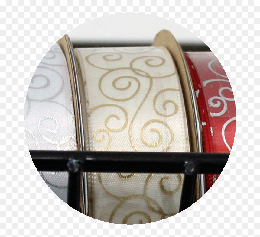 Transparent Silver Ribbon Png - Bangle, Png Download - silver swirl png