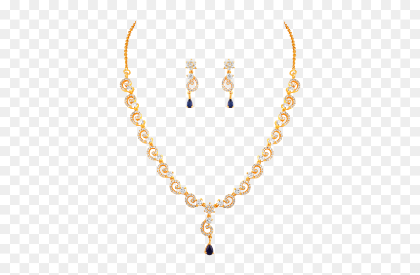 Necklace, HD Png Download - silver swirl png