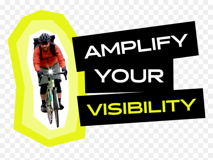 Amplify Your Visibility - Cycling, HD Png Download - ice cycles png