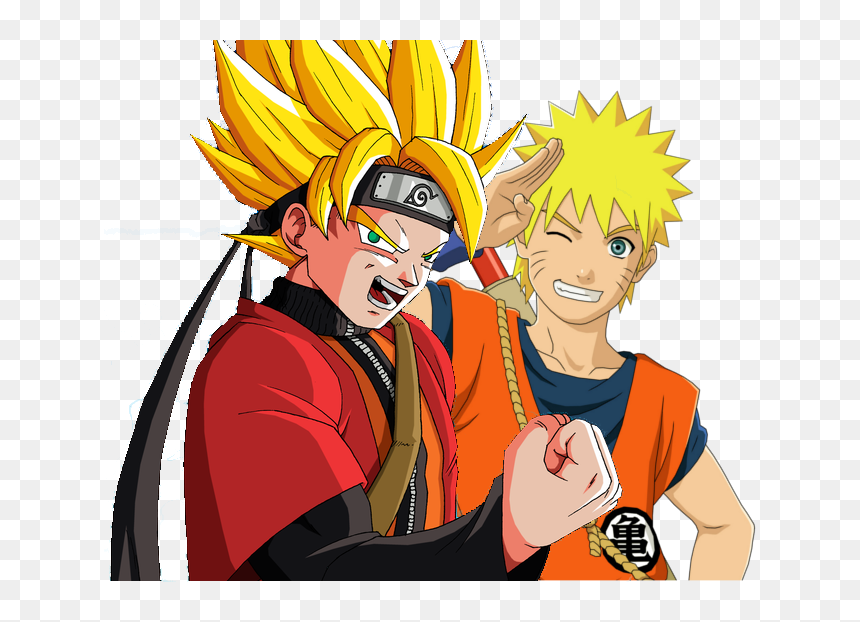 The Crossover Game Wikia - Goku Naruto, HD Png Download - goku head png