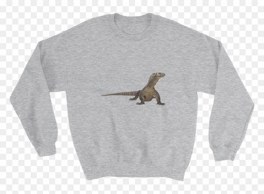 Komodo Dragon Png Komodo Dragon Print Sweatshirt - Star Wars Beatles Hoodies, Transparent Png - komodo dragon png