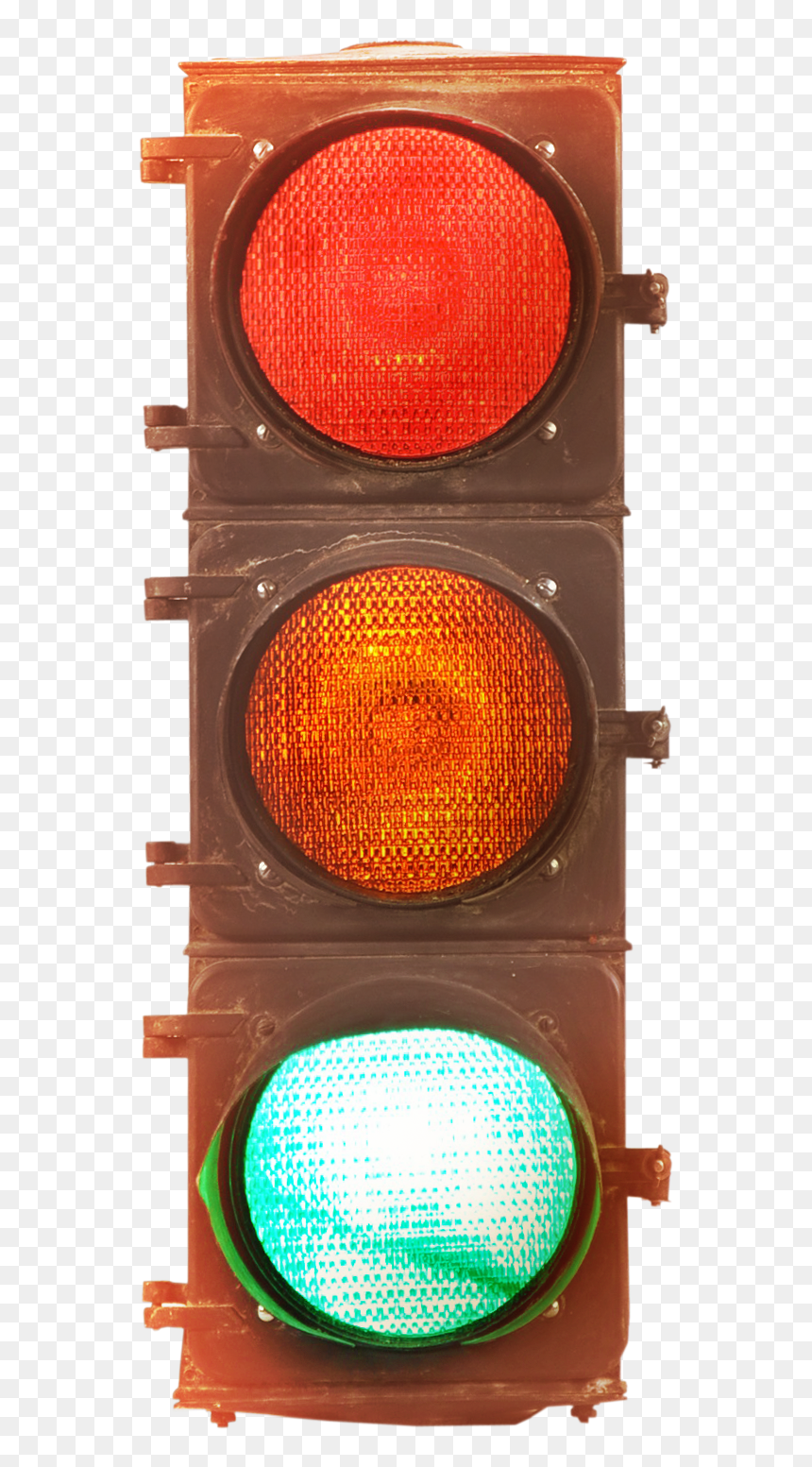 Traffic Light, HD Png Download - orange light png