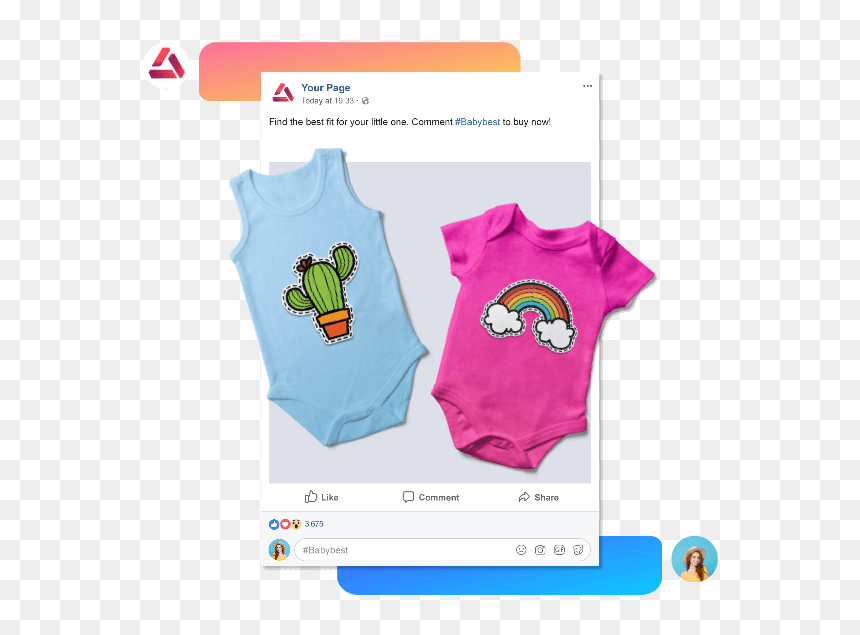 Social Commerce, For Everyone - Swimwear, HD Png Download - baby clothes png