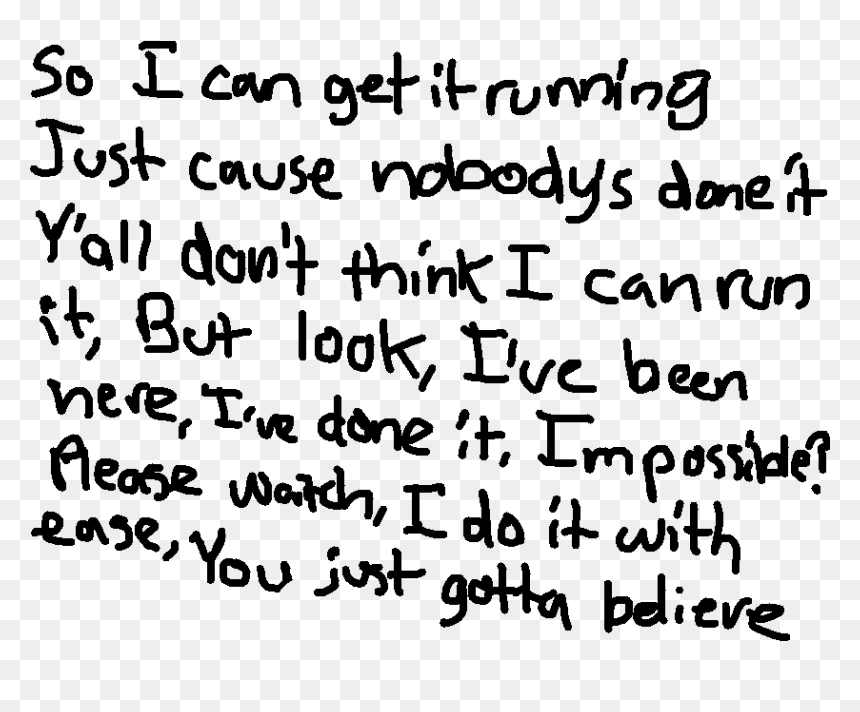 Handwriting, HD Png Download - danielle bregoli png