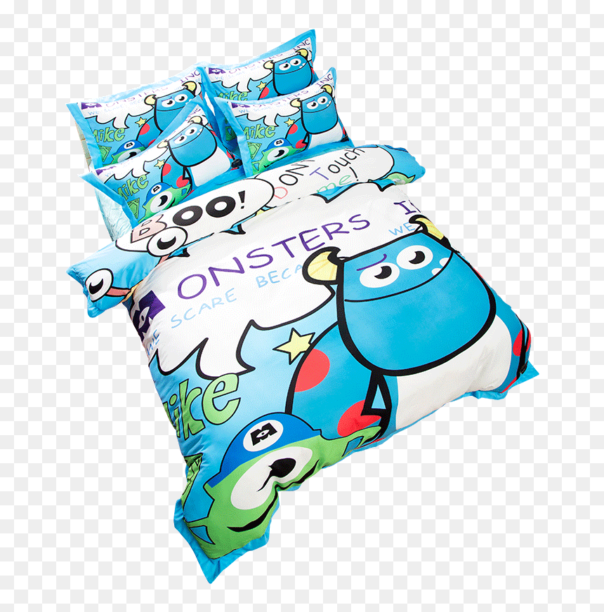 Monsters, Inc Duvet Cover Set - ผ้าปูที่นอน ลาย มอน ส เตอร์, HD Png Download - comforter png