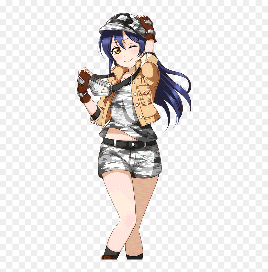 #umi Sonoda #umi #sonoda #military #lovelive #u"s #animegirl - Love Live Umi Sonoda Png, Transparent Png - umi sonoda png