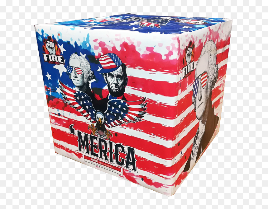 Image Of Merica 10 Shot - Box, HD Png Download - merica png
