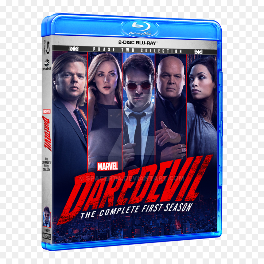Dare Devil Blu Ray, HD Png Download - netflix daredevil png