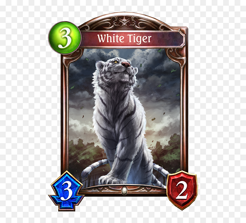 White Tiger - Shadowverse Tart Man, HD Png Download - bengal tiger png