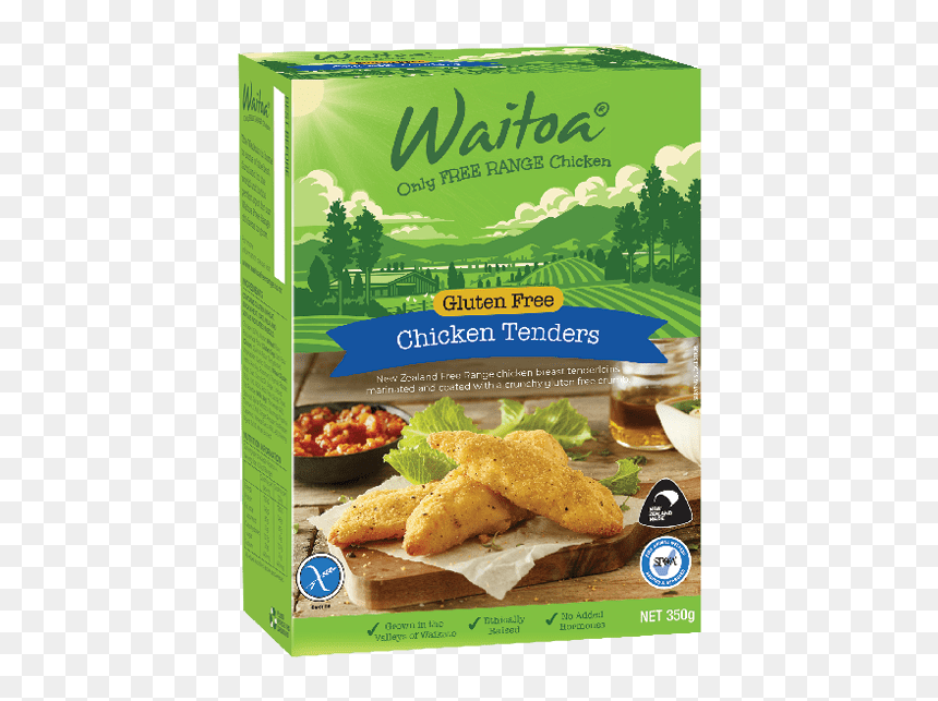 Waitoa Gluten Free Chicken Tenders, HD Png Download - chicken tender png