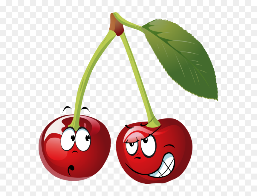 Transparent Cherries Png - Cherries Clipart, Png Download - pacman fruit png