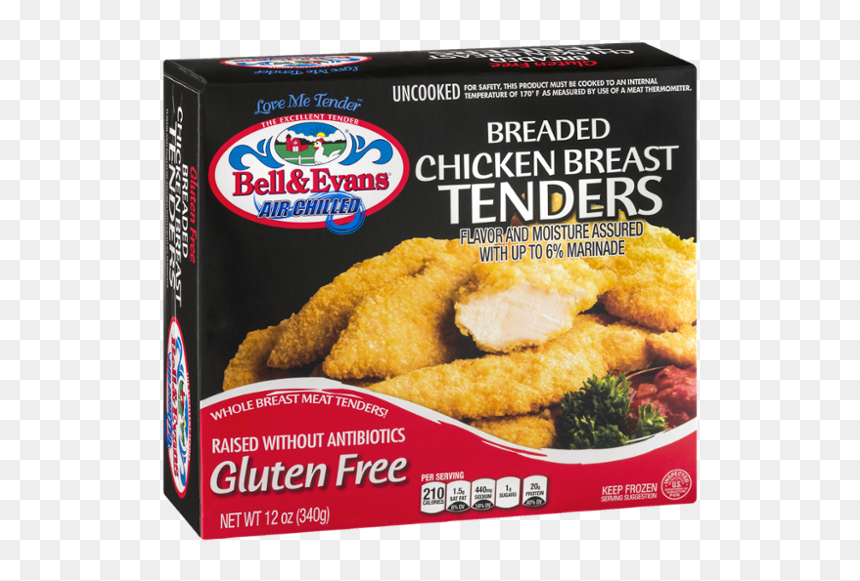 Bell & Evans Chicken Meatballs, HD Png Download - chicken tender png