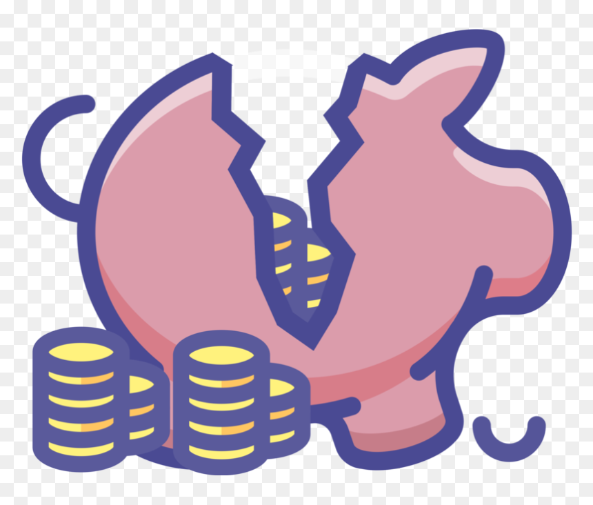 Human Behavior,organ,area - Feed The Pig, HD Png Download - saving money png