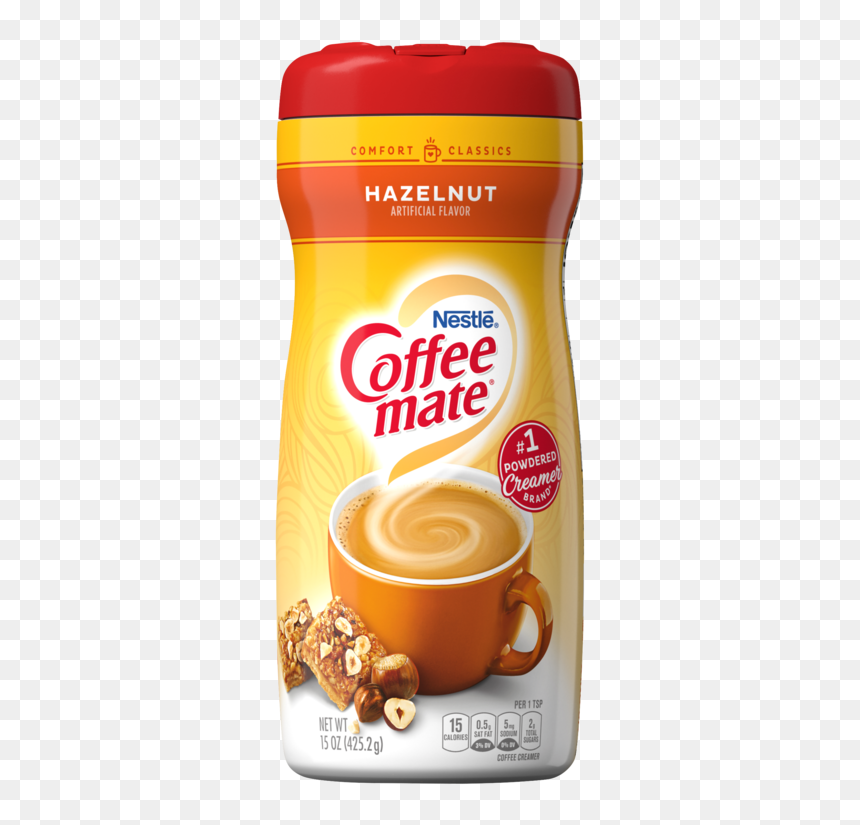 Coffee Mate Hazelnut Powdered Creamer, HD Png Download - hazelnut png