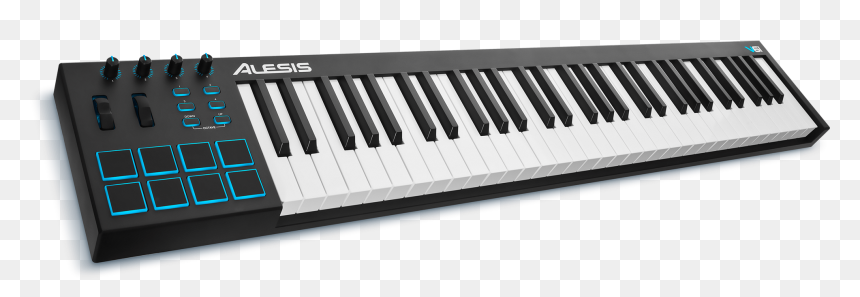 V61 Alesis, HD Png Download - midi keyboard png