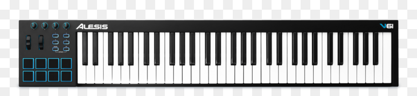 Alesis V49 Usb Midi Keyboard Controller, HD Png Download - midi keyboard png