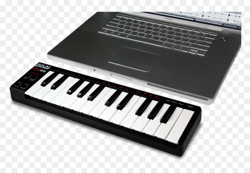 Akai Lpk25, HD Png Download - midi keyboard png