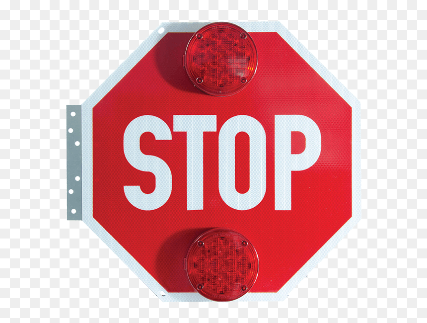 Bus Stop Arm Retrofit Led Kit Image - Hohenzollernhaus, HD Png Download - bus stop sign png
