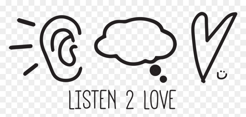 See Think Wonder Clipart - Listen The Love, HD Png Download - wonder png