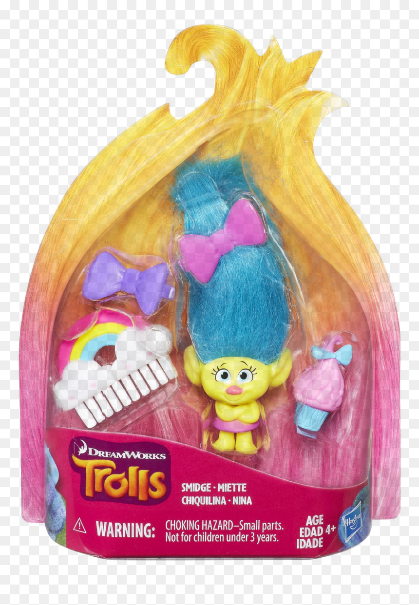 Trolls Toys Hasbro Dreamworks Trolls, HD Png Download - troll doll png