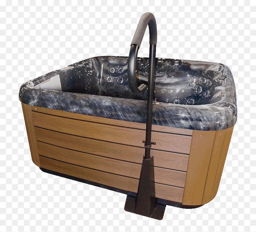 Handrail For Spas And Hot Tubs - Hand Luggage, HD Png Download - handrail png