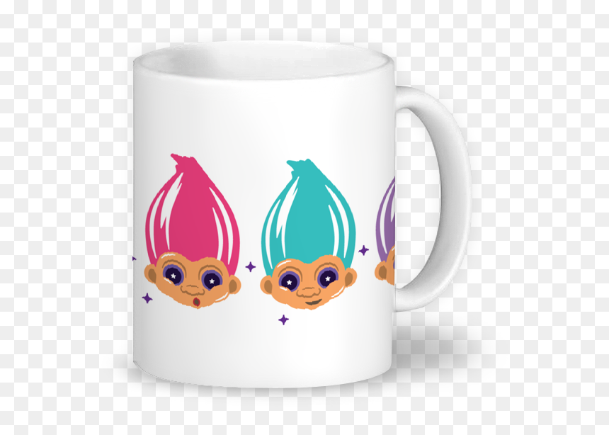 Caneca Troll Doll De Estúdio Natona - Mug, HD Png Download - troll doll png