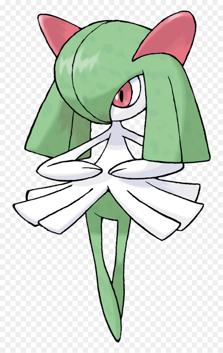 Kirlia - Kirlia Pokemon, HD Png Download - gallade png